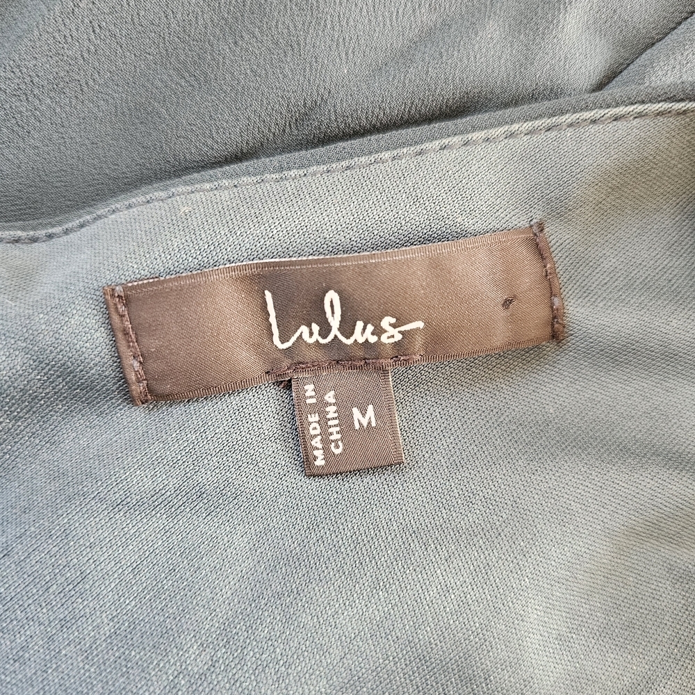 Lulu's Deep Teal Sleeveless Maxi Dress - Picture 7 of 9